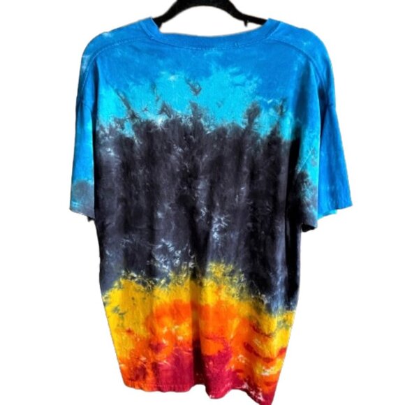 2/$30 LED ZEPPELIN US 1975 Tour T shirt tee, tie dye, short sleeve cotton unisex - Picture 2 of 10